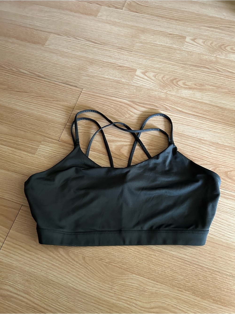 Old Navy Dark Green Strappy Light Support Sports Bra 2X